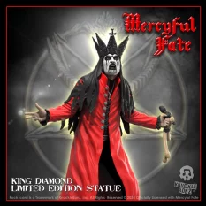 Mercyful Fate Statue Rock Iconz King Diamond III (Red Version) 22cm