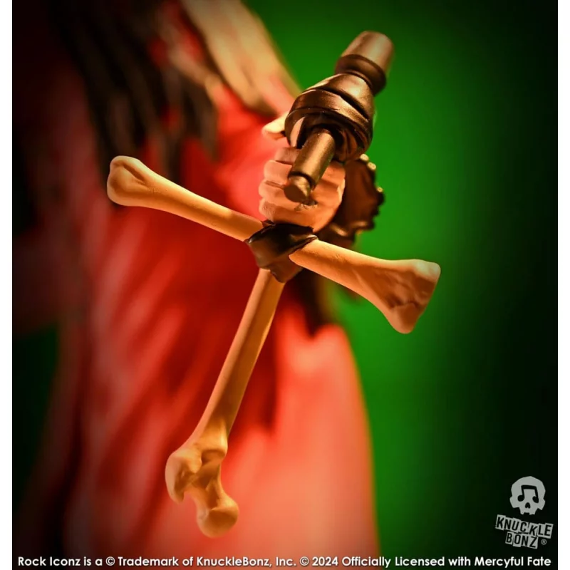 Mercyful Fate Statue Rock Iconz King Diamond III (Red Version) 22cm