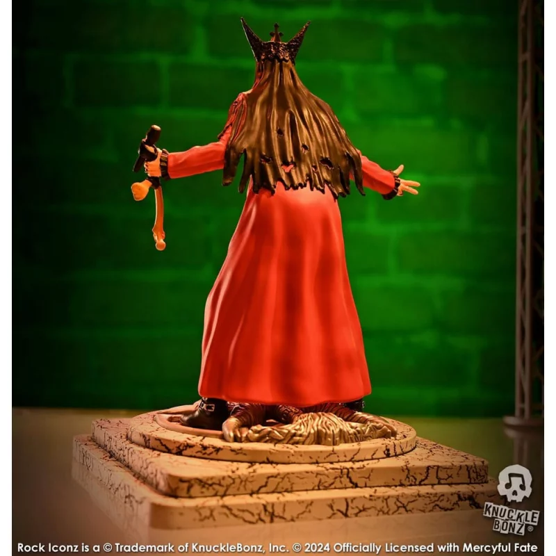 Mercyful Fate Statue Rock Iconz King Diamond III (Red Version) 22cm