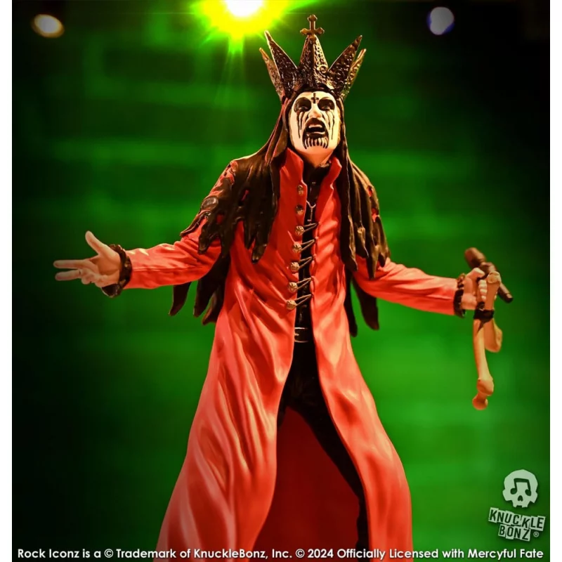 Mercyful Fate Statue Rock Iconz King Diamond III (Red Version) 22cm
