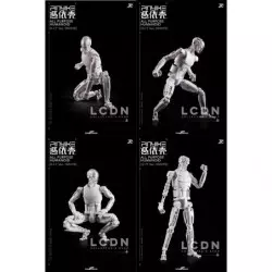 Realistic Robot Series All Purpose Humanoid Robotic Nude Body Pinyike DIY Version Blanche 1/6 Figurine 31.5cm PewPewGun