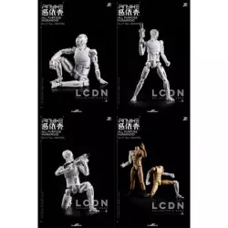 Realistic Robot Series All Purpose Humanoid Robotic Nude Body Pinyike DIY Version Blanche 1/6 Figurine 31.5cm PewPewGun