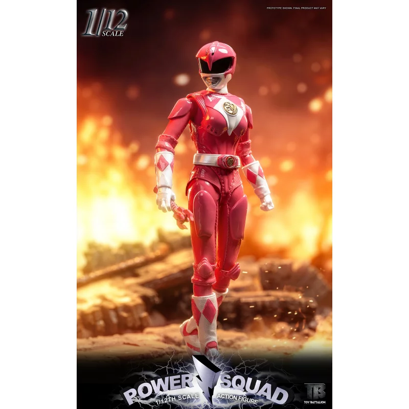 Power Squad Set of 6 Action Figures 1/12 TOYS BATTALION TB020