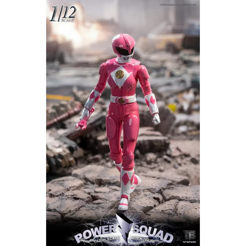 Power Squad Set of 6 Action Figures 1/12 TOYS BATTALION TB020