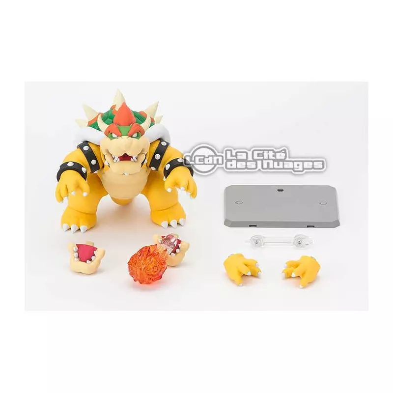 Super Mario Bros. S.H. Figuarts Bowser action figurine 12cm Tamashii Web  Exclusive