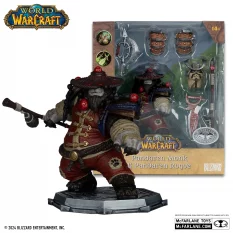 World of Warcraft Set of 2 Figures 1/12 Dwarf Hunter (Blue) & Pandaren (Red) PLATINUM II 15cm