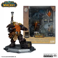 World of Warcraft Set of 2 Figures 1/12 Dwarf Hunter (Blue) & Pandaren (Red) PLATINUM II 15cm
