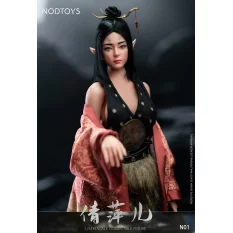 Fox Fairy Qianping'er Silicone Collectible Action Figurine 1/6 NODTOYS