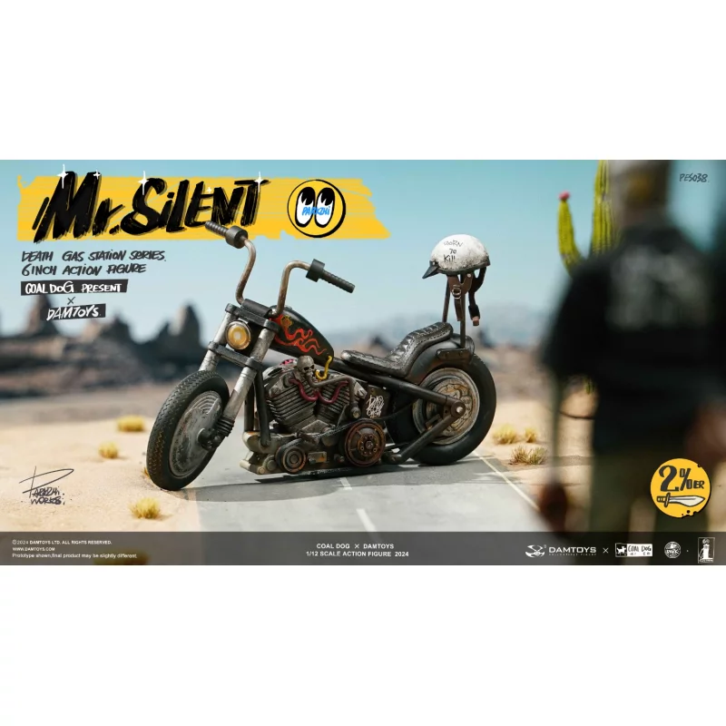 Death Gas Station Series Mr. Silent PES040 Basic Coaldog x DAMTOYS