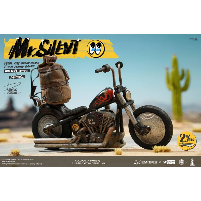 Death Gas Station Series Mr. Silent PES040 Basic Coaldog x DAMTOYS