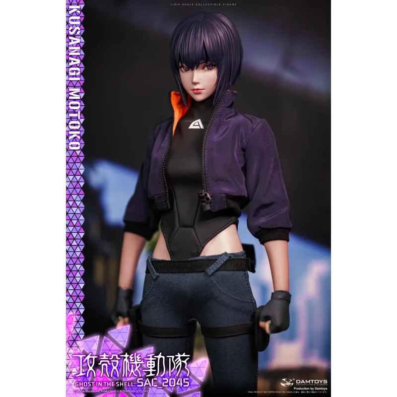 Ghost in the Shell SAC_2045 Motoko Kusanagi Casual ver. Collectible Action Figure 1/6 Damtoys