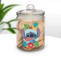 Disney Lilo & Stitch Boite à Biscuit en Verre