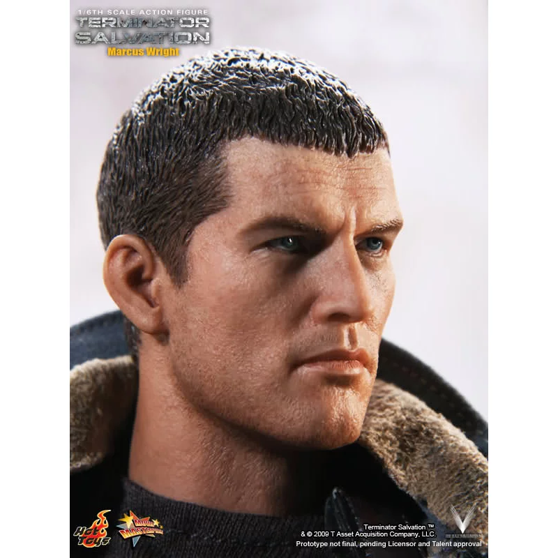 Hot Toys MMS100 Terminator Salvation Marcus Wright Sam Worthington 1/6th Scale Collectible Figure 30cm (New)