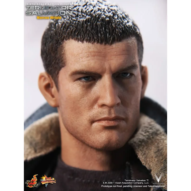 Hot Toys MMS100 Terminator Salvation Marcus Wright Sam Worthington 1/6th Scale Collectible Figure 30cm (New)