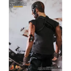 Hot Toys MMS100 Terminator Salvation Marcus Wright Sam Worthington 1/6th Scale Collectible Figure 30cm (New)
