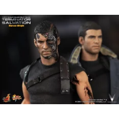 Hot Toys MMS100 Terminator Salvation Marcus Wright Sam Worthington 1/6th Scale Collectible Figure 30cm (New)