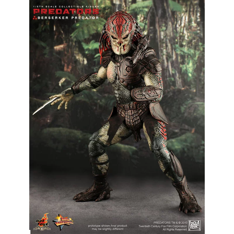 HOT TOYS Berserker Predator フィギュア HOT TOYS MMS130 PREDATORS BERSERKER PREDATOR 1/6 SCALE FIGURE NEW