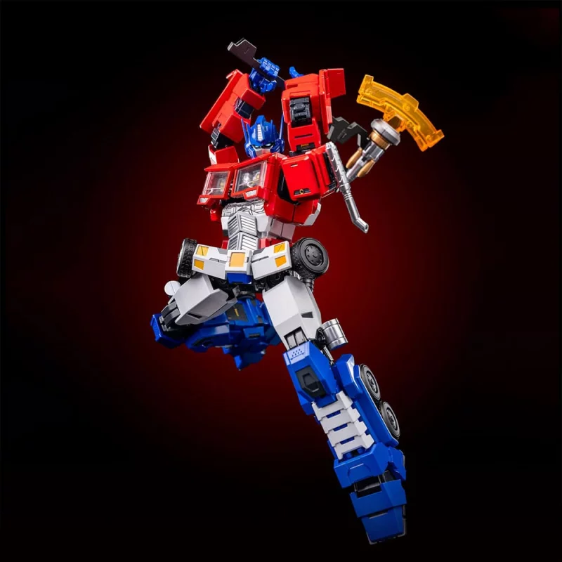 Transformers Action Figure Diecast Combot Optimus Prime 19cm