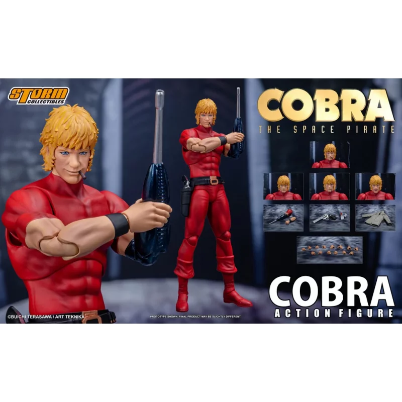 Space Adventure Cobra The Space Pirate Storm Action Figurine 1/12