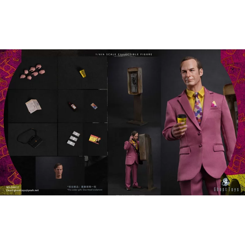 Ghost toys 1/6 シダクティヴ ソウル ロウヤー 特典付GH-012 Seductive Lawyer Collectible Action Figure 1/6 Ghost Toys GH-012