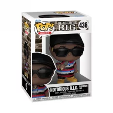 NOTORIOUS B.I.G. POP! Rocks Summer '95 Figurine 10cm N°436