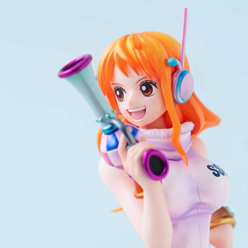 One Piece Figurine Portrait Of Pirates Nami Evolutionary History 25cm