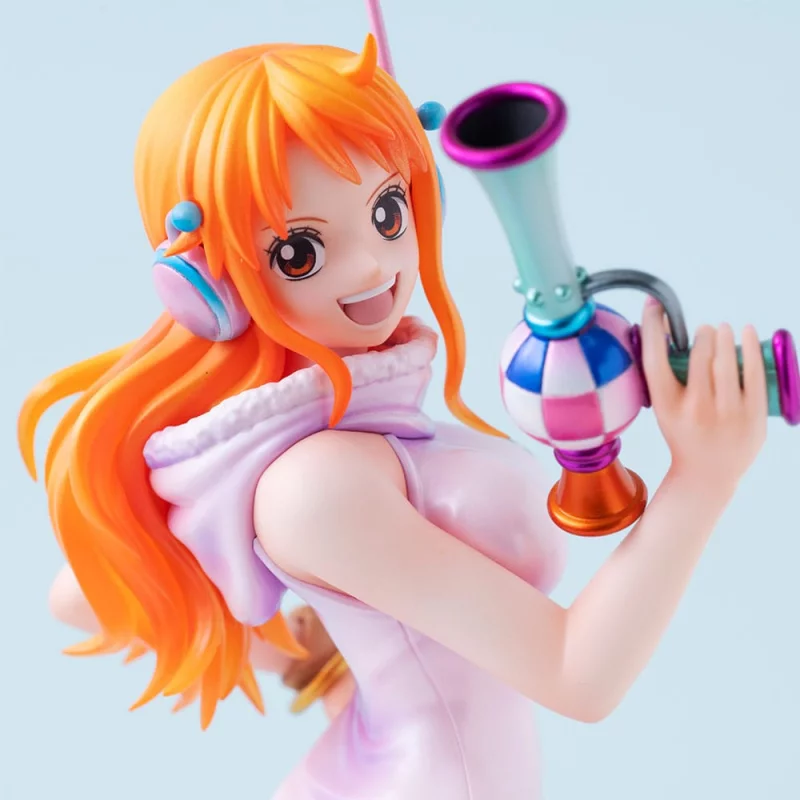 One Piece Figurine Portrait Of Pirates Nami Evolutionary History 25cm