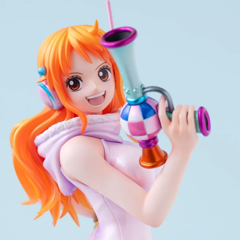 One Piece Figurine Portrait Of Pirates Nami Evolutionary History 25cm