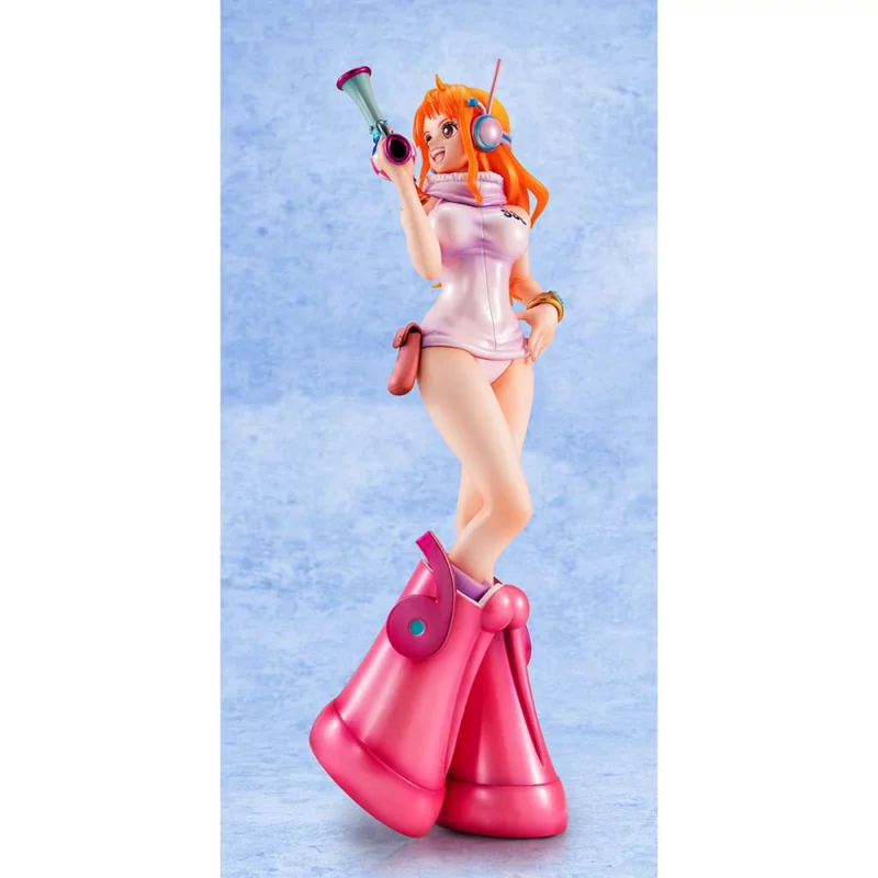 One Piece Figurine Portrait Of Pirates Nami Evolutionary History 25cm