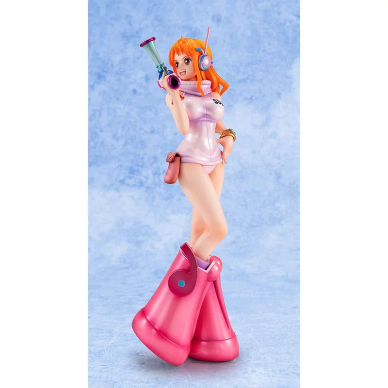 One Piece Figurine Portrait Of Pirates Nami Evolutionary History 25cm