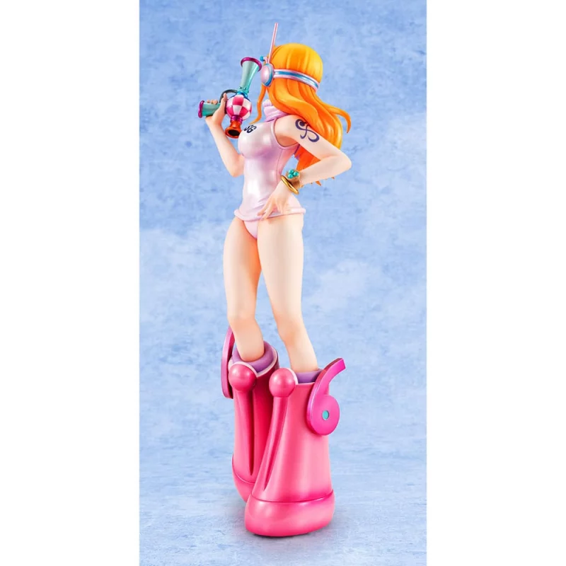 One Piece Figurine Portrait Of Pirates Nami Evolutionary History 25cm
