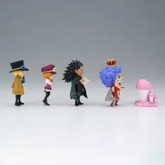 One Piece Set of 5 Figures WCF Kamabakka Kingdom 7cm