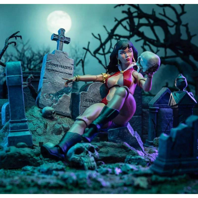 Vampirella Action Figure Icon Collectibles by Frazetta 1/12 16cm