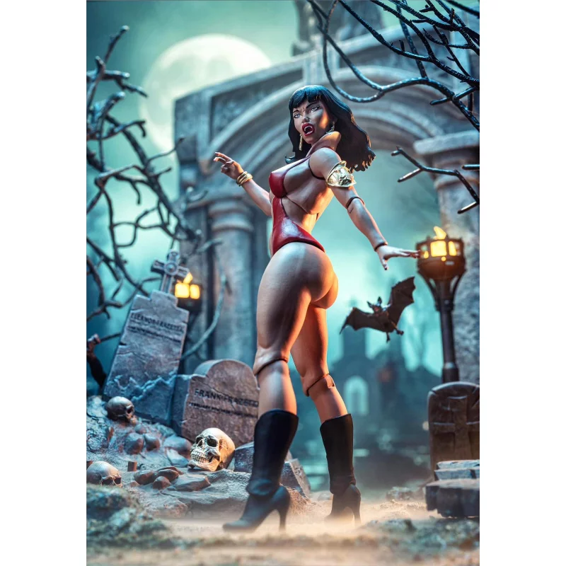 Vampirella Action Figure Icon Collectibles by Frazetta 1/12 16cm