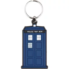 Doctor Who Tardis Rubber Keychain Porte-Clés