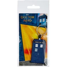 Doctor Who Tardis Rubber Keychain Porte-Clés