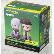 Cyberpunk: Edgerunners Pack de 2 mini Figurines Qset David & Lucy - To The Moon 8cm