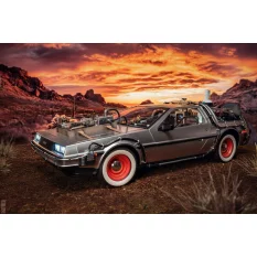 Hot Toys MMS738 Retour vers le Futur 3 III Collectible Véhicule 1/6 DeLorean Time Machine 72cm