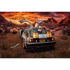Hot Toys MMS738 Retour vers le Futur 3 III Collectible Véhicule 1/6 DeLorean Time Machine 72cm