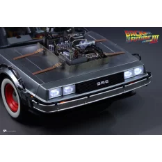 Hot Toys MMS738 Retour vers le Futur 3 III Collectible Véhicule 1/6 DeLorean Time Machine 72cm