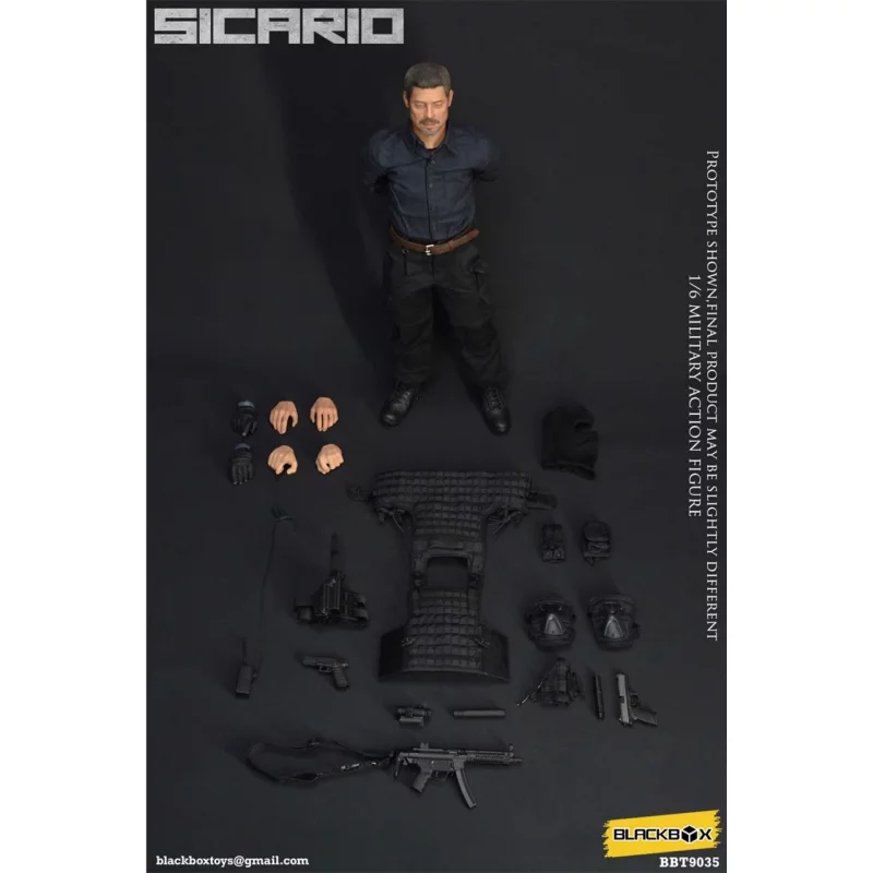Sicario Collectible Action Figurine 1/6 BLACKBOXTOYS BBT9035