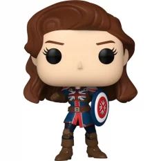 What If POP! Marvel Captain Carter Exclusive Figure 10cm N°1468