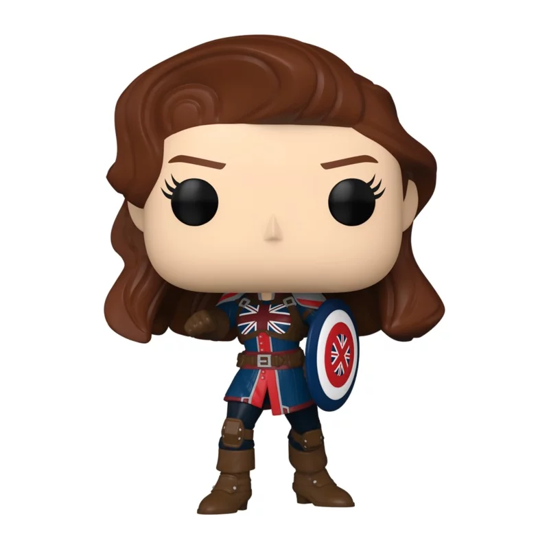 What If POP! Marvel Captain Carter Exclusive Figure 10cm N°1468