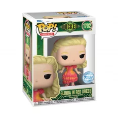 Wicked (2024) POP! Movies Glinda in Red Dress Exclusive Figurine 10cm N°1702