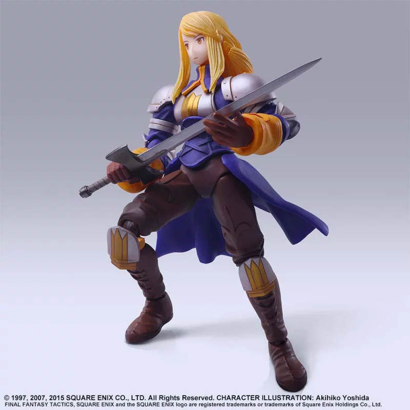 Final Fantasy Tactics Bring Arts Action Figurine Agrias Oaks 14cm