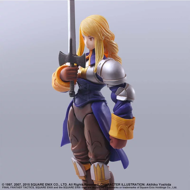 Final Fantasy Tactics Bring Arts Action Figurine Agrias Oaks 14cm