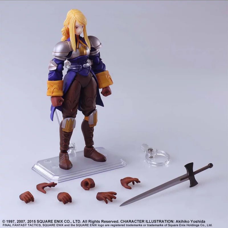 Final Fantasy Tactics Bring Arts Action Figurine Agrias Oaks 14cm