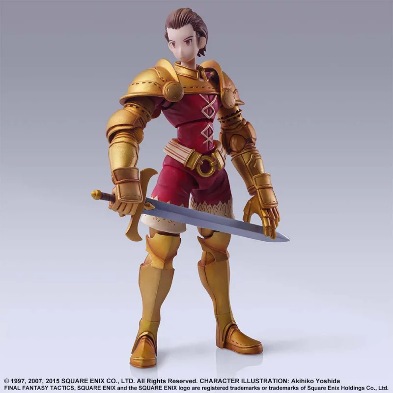 Final Fantasy Tactics Bring Arts Action Figure Delita Heiral 14cm
