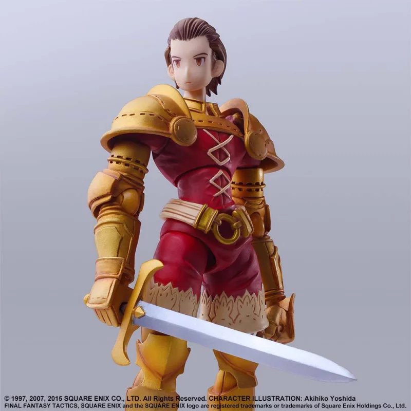 Final Fantasy Tactics Bring Arts Action Figure Delita Heiral 14cm