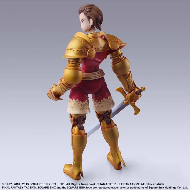 Final Fantasy Tactics Bring Arts Action Figure Delita Heiral 14cm